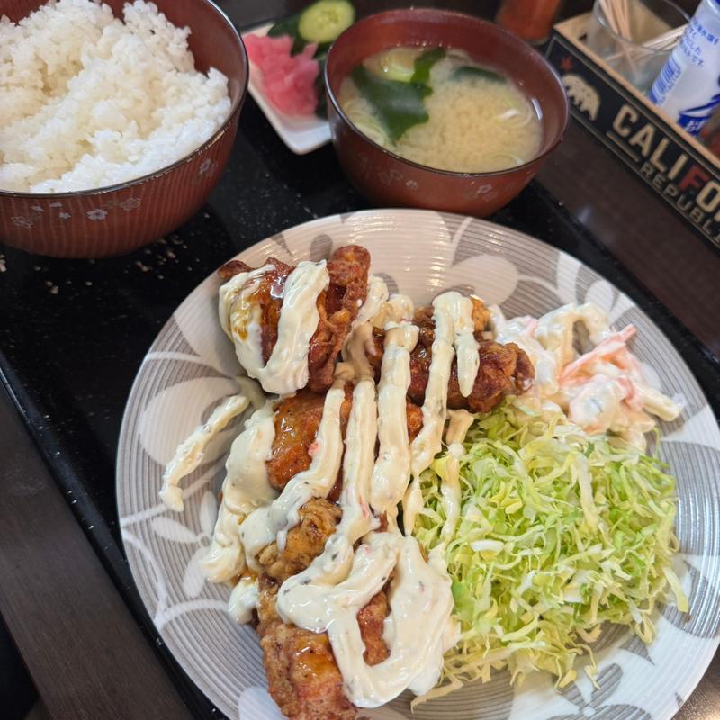 チキン南蛮定食(お食事処 なごみ)