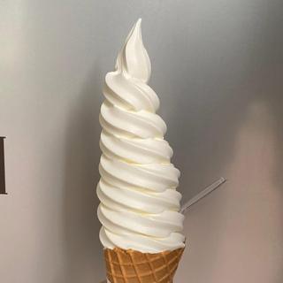 極上牛乳ソフト コーン(きのとや 白石本店・KINOTOYA cafe)