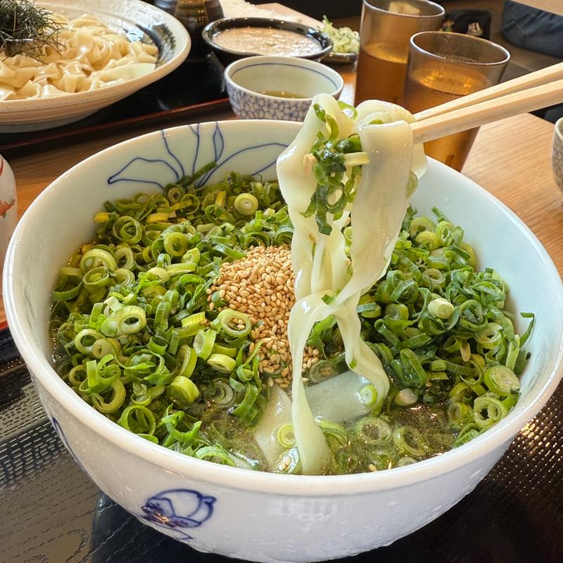 ごまネギころきしめん(ふじ乃)