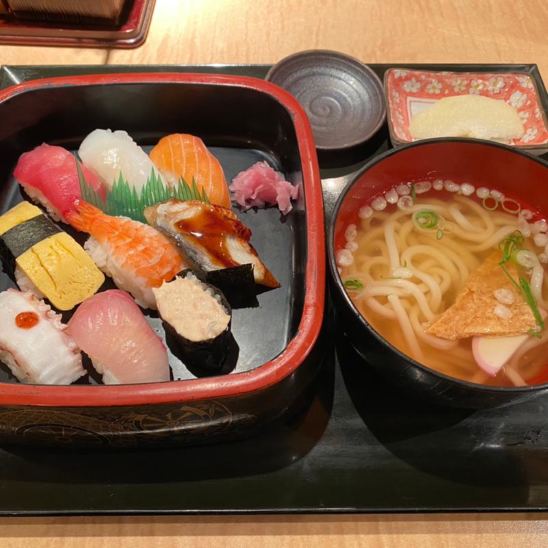 本日のにぎりセット(銀しゃり)