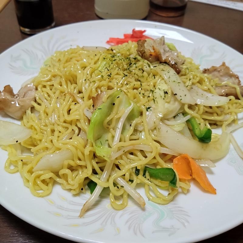 塩焼きそば(居酒屋 将軍)