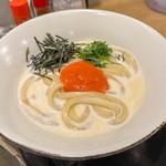 明太クリームうどん(讃岐うどん 寿 栄本店)