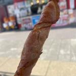 宮島名物 特上にぎり天 ポテトベーコン(宮島SA上り線 フードコート)