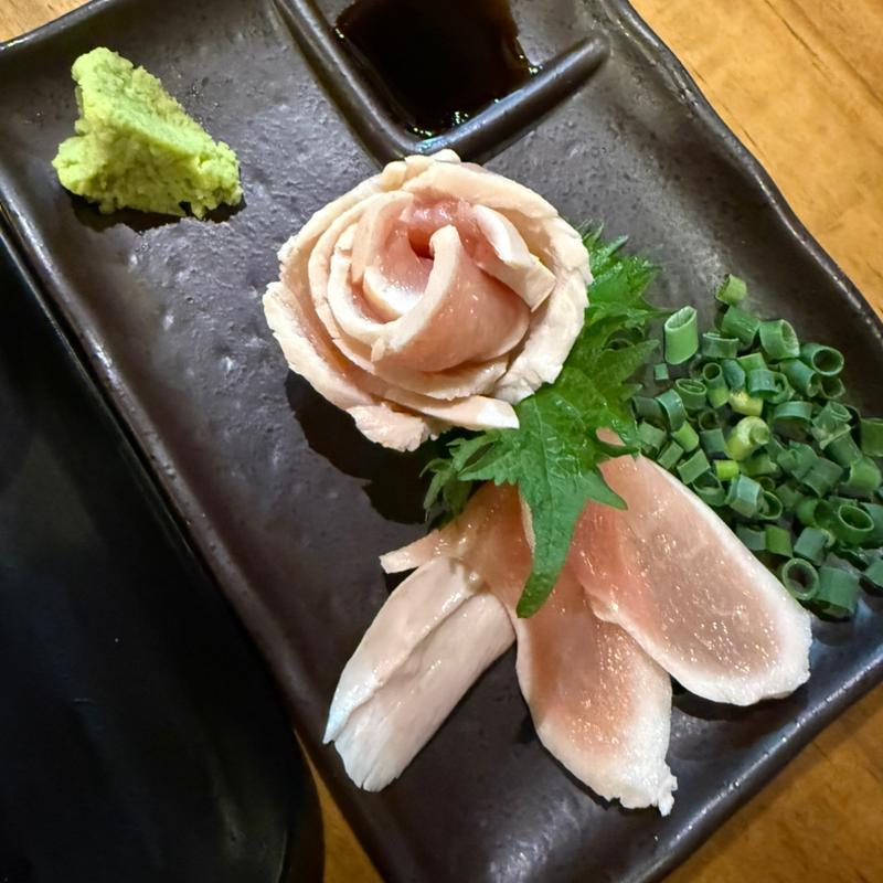 鶏胸肉の刺身(ぢどり屋 中野店 （ぢどりや）)