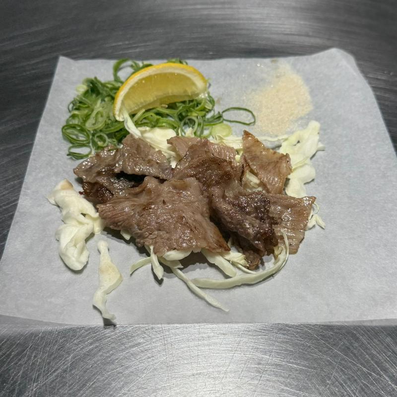 牛こうね焼き(上越高田 鉄板焼居酒屋Jyu2)