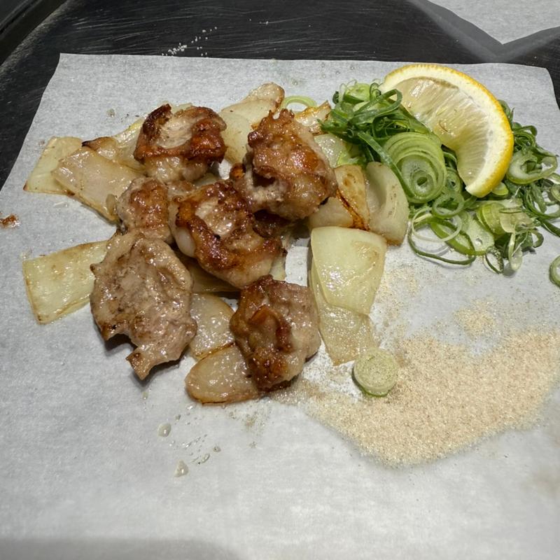 ホルモン塩焼き(上越高田 鉄板焼居酒屋Jyu2)