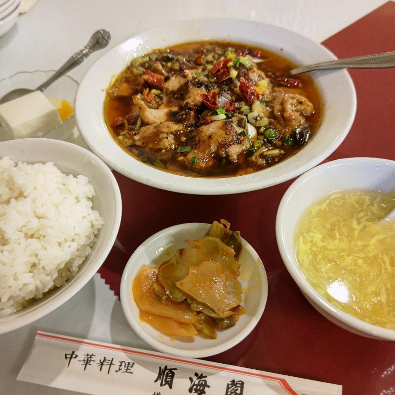 豚肉の四川辛煮込み(順海閣)