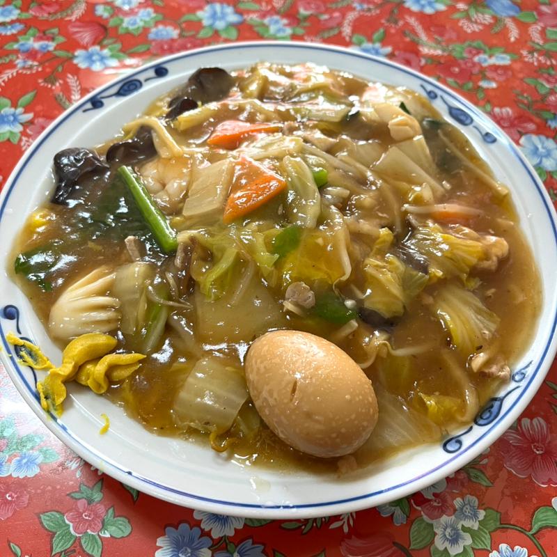 五目あんかけ焼きそば(台湾料理 翠芳)