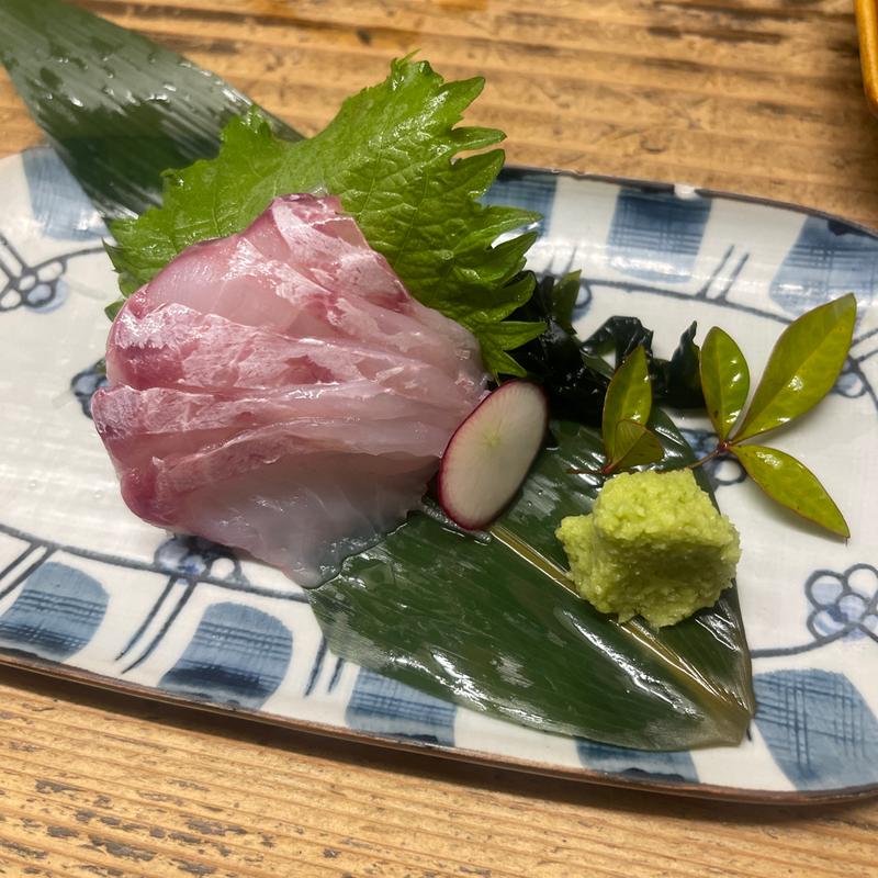 マハタの刺身(和ダイニング だんべ。 )
