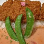 ロースカツ桜クリームシチュー(松のや 伊勢佐木町店)
