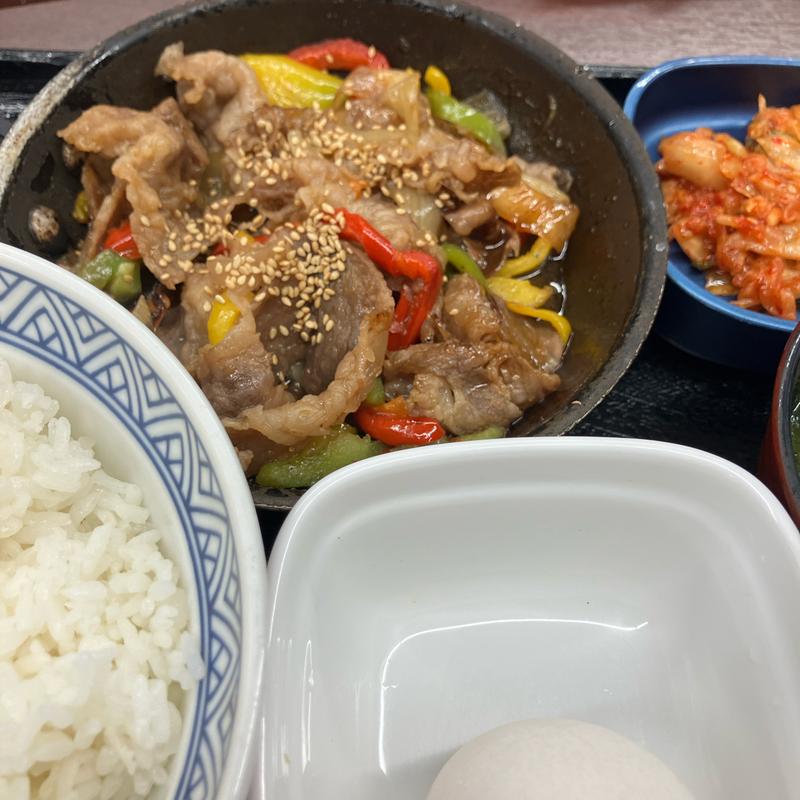 プルコギ定食(吉野家 中目黒駅前店 )