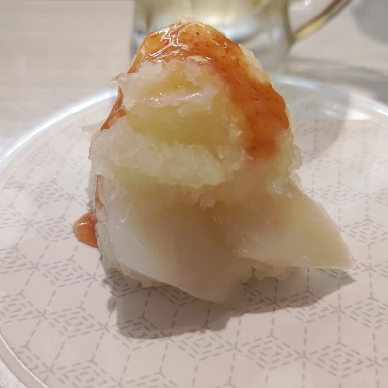 アカイカ紀州産梅おろし盛り(はま寿司 関内セルテ店)