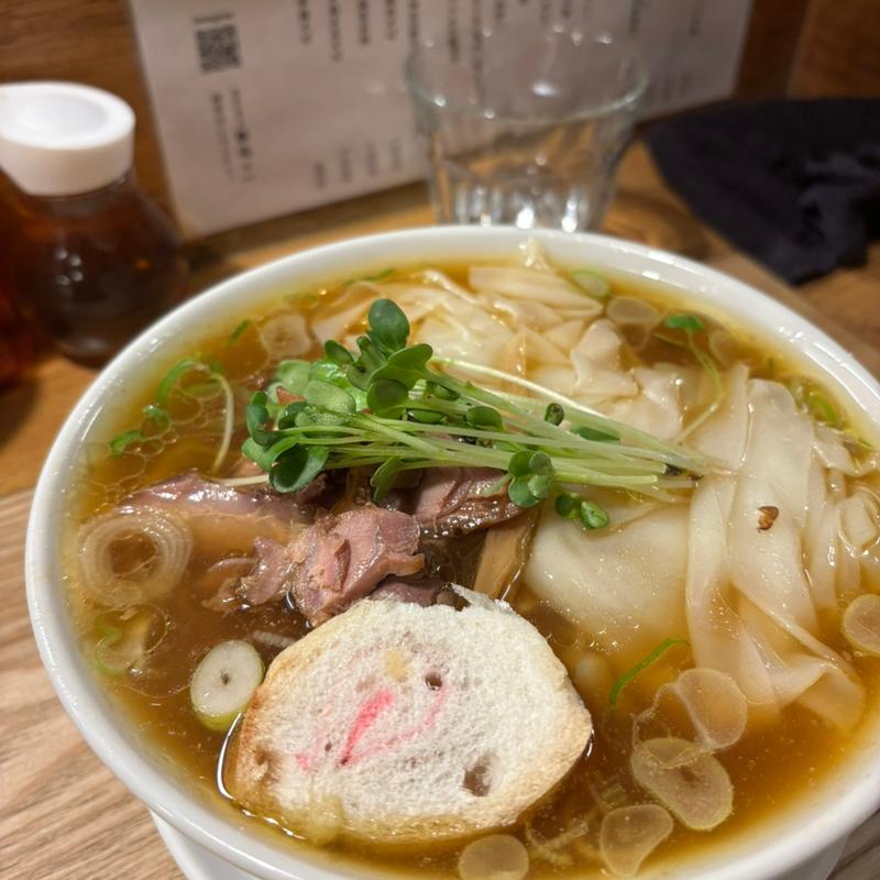 軍鶏雲呑そば(薄野軍鶏そば 嶋や)