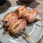 うずらベーコン(炭火焼鳥ハチイチ)