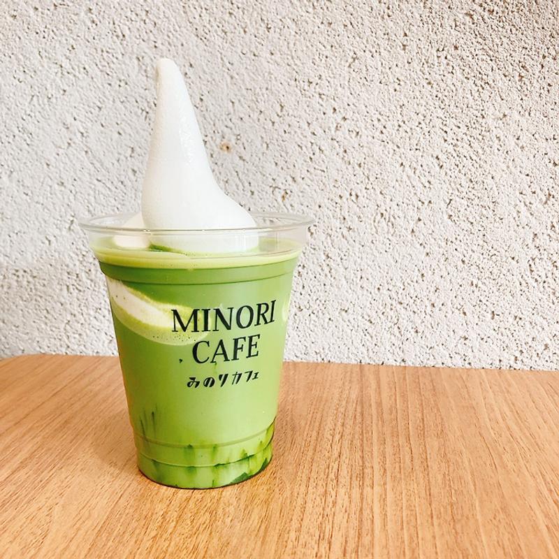 抹茶フロート(みのりカフェ元気市広島店)