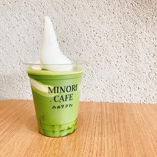 抹茶フロート(みのりカフェ元気市広島店)