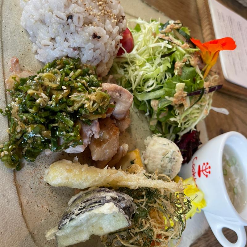 畑のランチプレート　ドリンクセット(クックハル （Cookhal）)