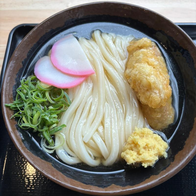 とり天うどん(香川一福 西新宿店)