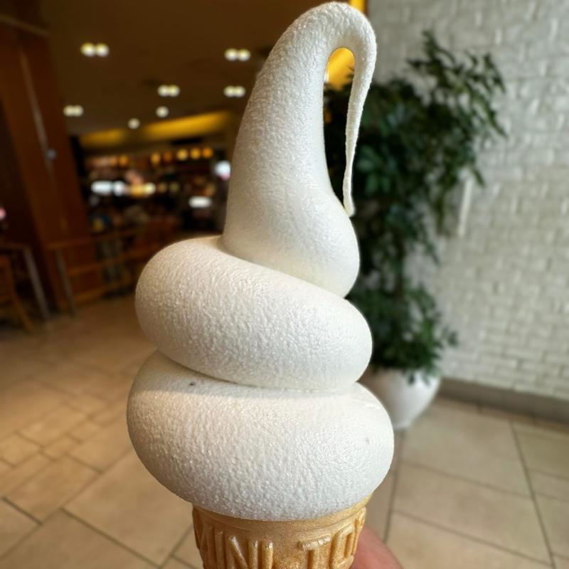 完熟バナナソフトクリーム(PaSaR幕張 (上り))