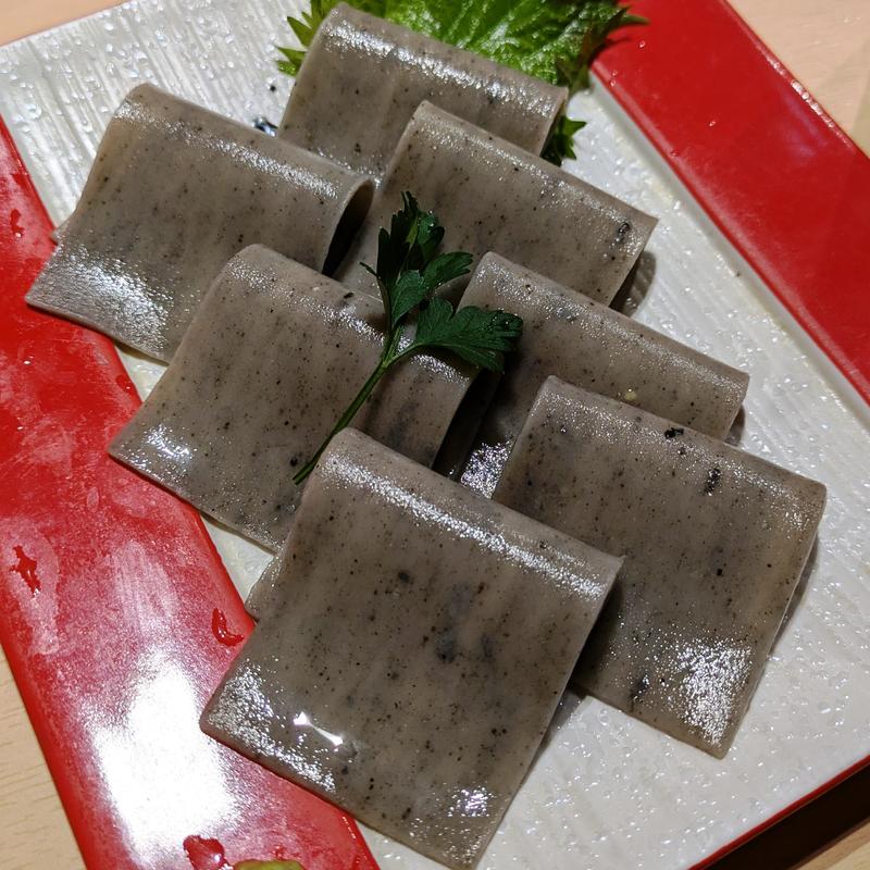 蕎麦刺し(蕎麦居酒屋　高田屋　川崎)