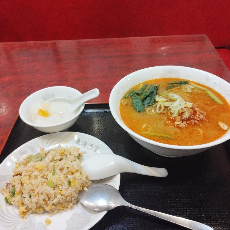 タンタン麺 半チャーハンセット(東海酒家 )