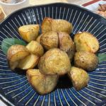 新じゃがの炭火炙り焼き