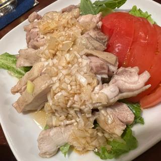 蒸し鶏(菜菜 )