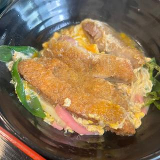 ミニカツ丼(手打ちうどん万渡火（まとび）)