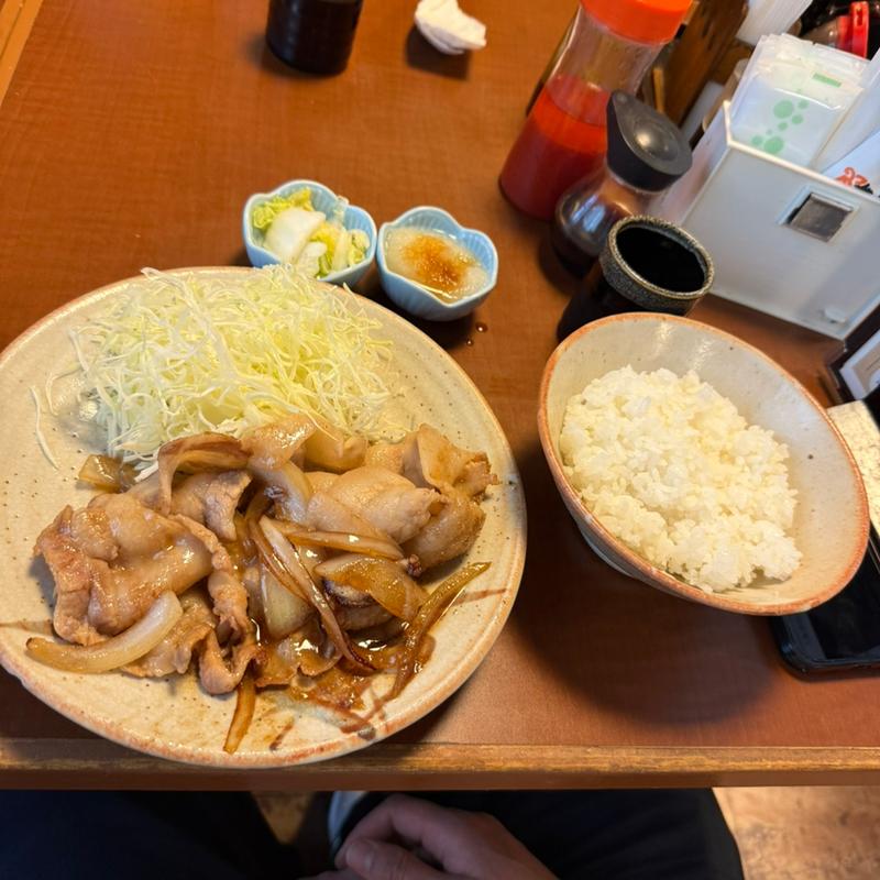 生姜焼き定食(とんかつ 卯作(うさく))