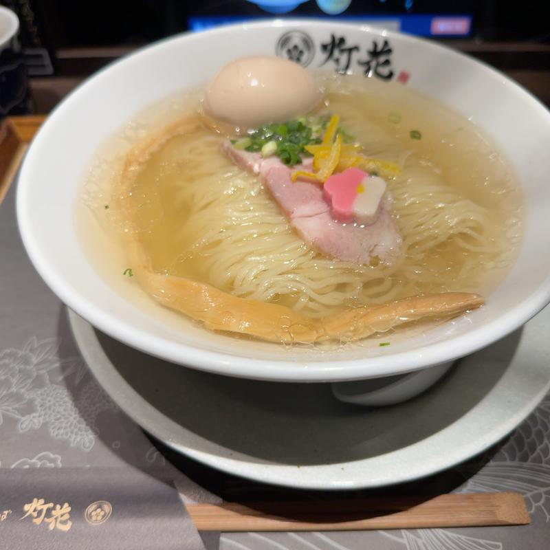 鯛塩ラーメン(鯛塩そば 灯花 KITTE丸の内店)
