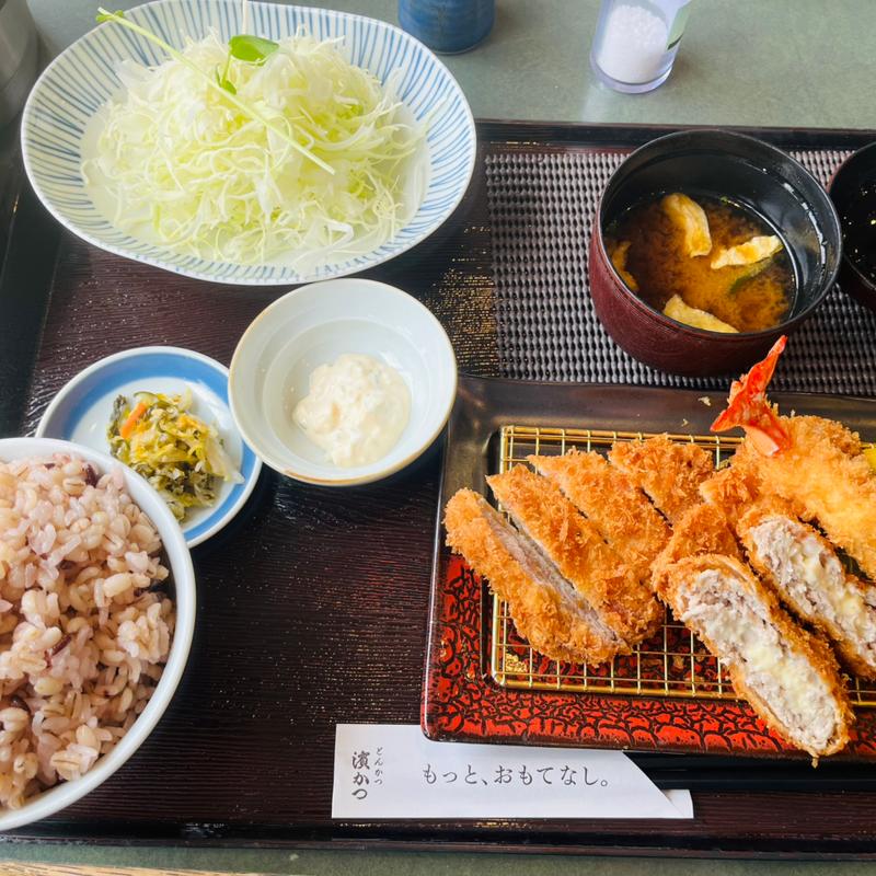 濵かつスペシャル御膳(とんかつ浜勝 福岡粕屋店)