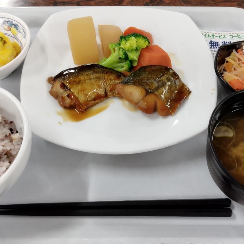 元気が出るメニュー(さわらの照り焼き)(葛飾区役所　食堂 )