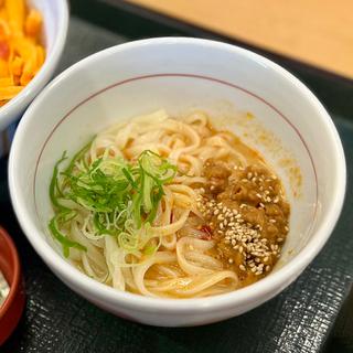 冷やし担々うどん