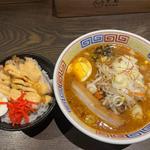 味噌ラーメン チャーマヨ丼(平和 旭川本店)