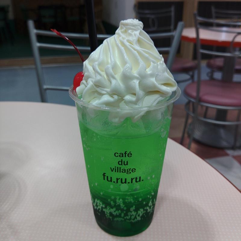 クレミアソーダメロン(村cafeふるる)