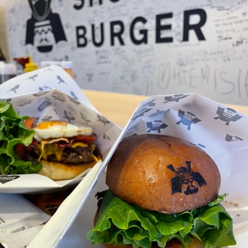 ハンバーガー(ショーグンバーガー 横浜赤レンガ店)