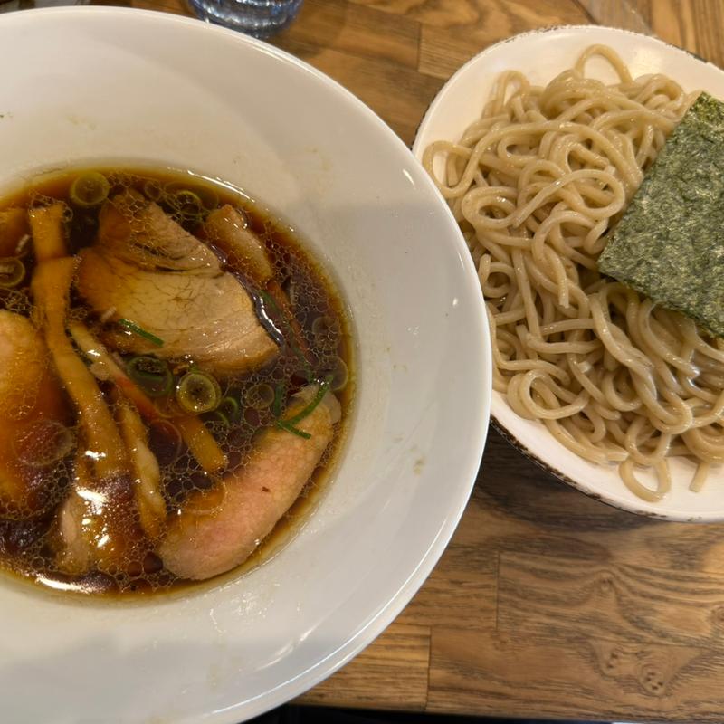 クラシックチャーシューつけそば、大盛り(自家製麺 純)