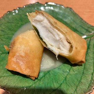 真鯛のチーズ春巻き(ヱビスバー 札幌アピア店 (YEBISU BAR Sapporo Apia))