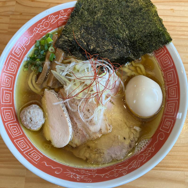 特製焼きアゴ醤油らぁ麺(らぁ麺屋０９。)
