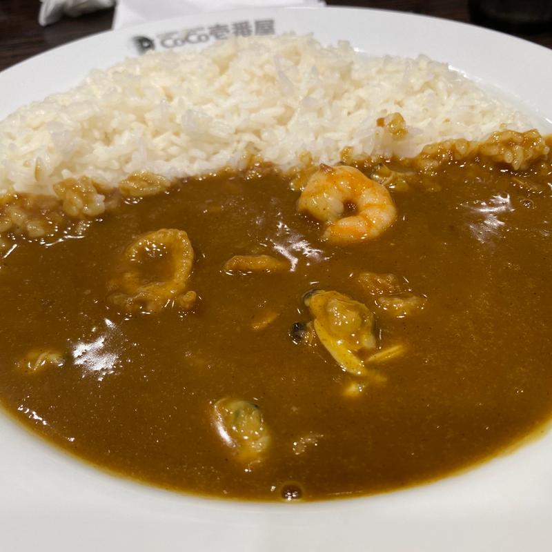 海の幸カレー(CoCo壱番屋 中央区警固店)