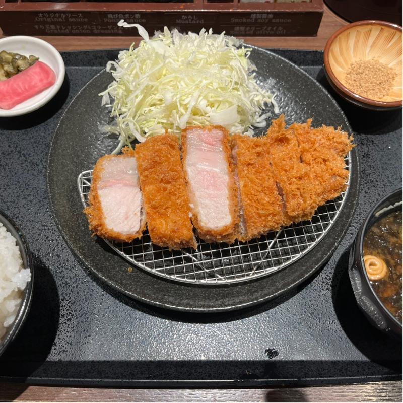 リブロースかつ膳(平田牧場 tekuteせんだい店)