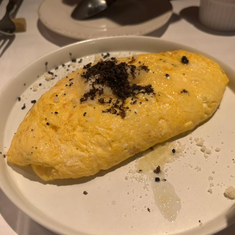 トリュフオムレツ(アントニオ デル ポライオーロ （Antonio　del　Pollaiolo）)