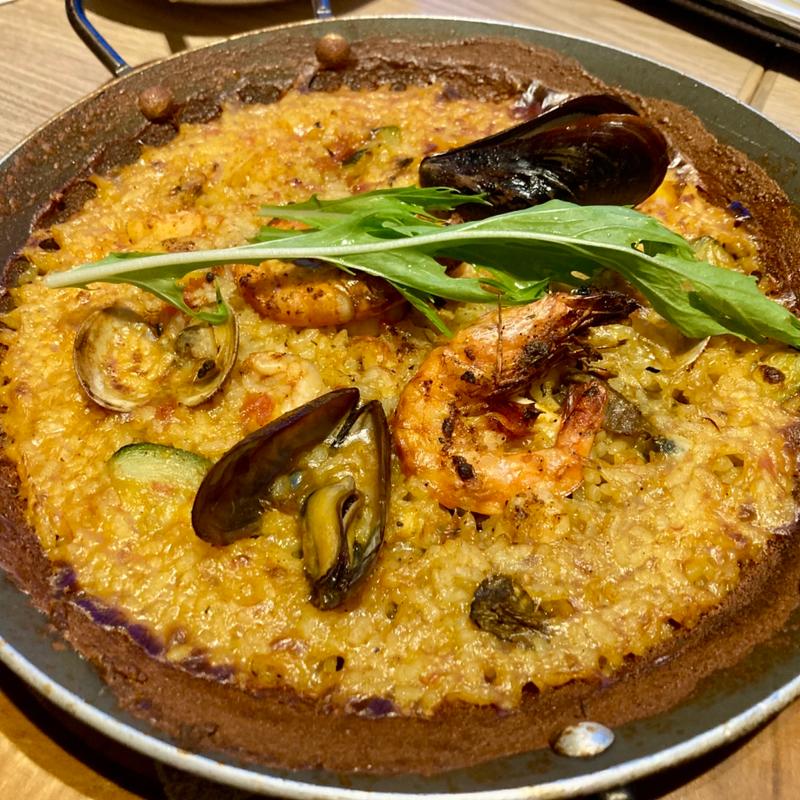 海の幸の贅沢シーフードパエリア(世界のビール博物館　 大名古屋ビルヂング店 （セカイノビールハクブツカン）)