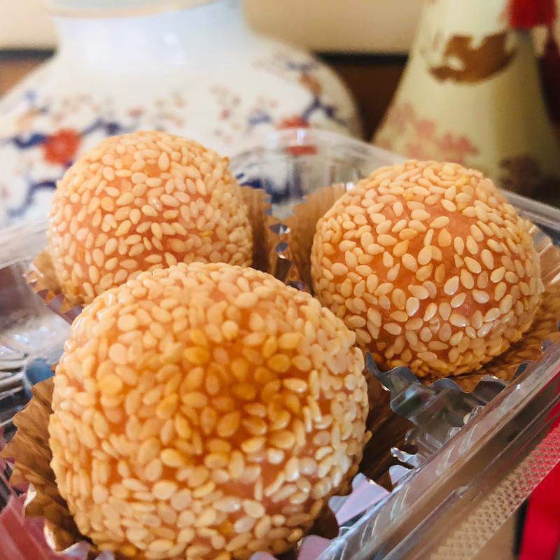 桜あんゴマ団子(くにひろラーメン中華店 )