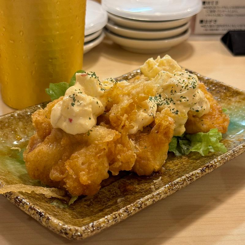 ガリタルチキン南蛮(や台ずし 栄生駅前町)