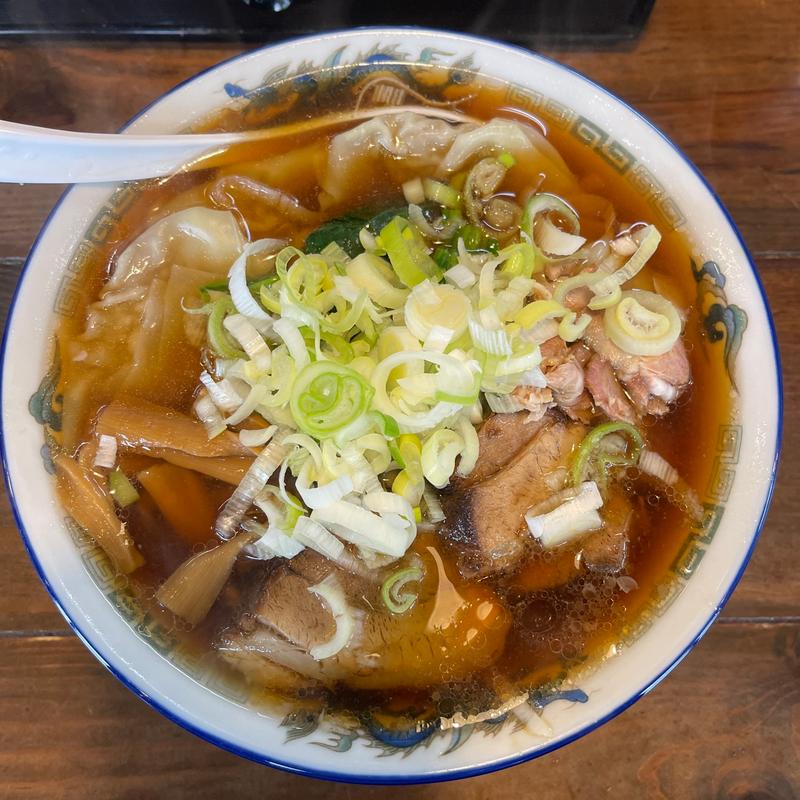 ワンタンメン(醤油)(麺 島むら)