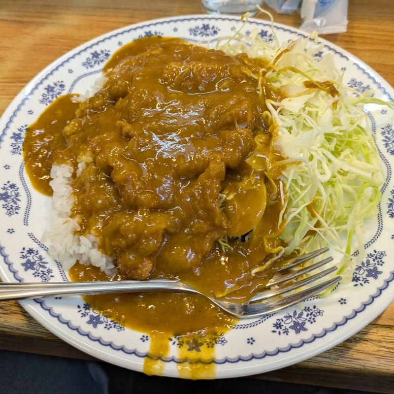 カツカレー 豚汁付き(桐半 )