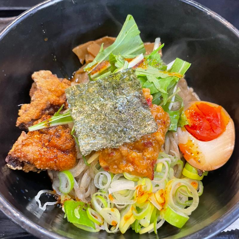 まぜそば 坦々味(よなき家 安城店)