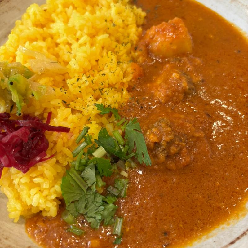 チキンカレー(クワイエットビレッジ・カレーショップ （QUIET VILLAGE CURRY SHOP）)