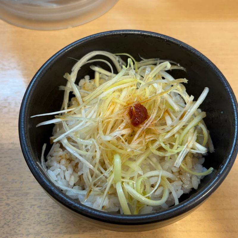 ねぎめし(横浜家系ラーメン よつ家)